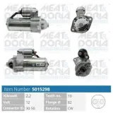 Starter 12 V 2,2 kW MEAT & DORIA 5015298