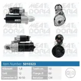 Starter 12 V 1,8 kW MEAT & DORIA 5010323