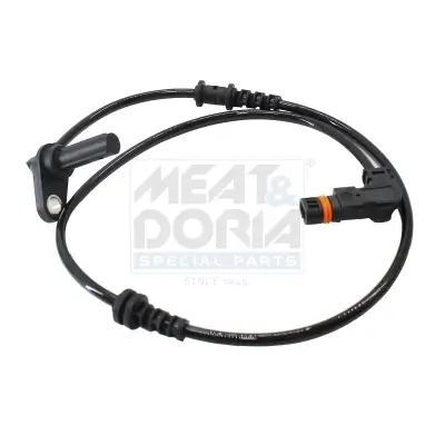 Sensor, Raddrehzahl Vorderachse links MEAT & DORIA 901215