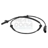 Sensor, Raddrehzahl Vorderachse MEAT & DORIA 901217