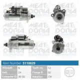 Impulsgeber, Kurbelwelle MEAT & DORIA 87190