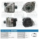 Generator 14 V MEAT & DORIA 5515501