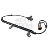 Sensor, Raddrehzahl Hinterachse links MEAT & DORIA 901234