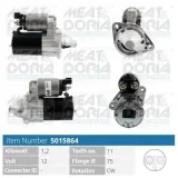 Starter 12 V 1,2 kW MEAT & DORIA 5015864