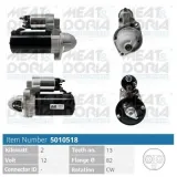Starter 12 V 2 kW MEAT & DORIA 5010518