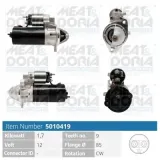 Starter 12 V 1,7 kW MEAT & DORIA 5010419
