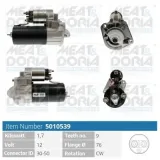 Starter 12 V 1,7 kW MEAT & DORIA 5010539