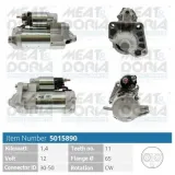 Starter 12 V 1,4 kW MEAT & DORIA 5015890
