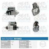 Starter 12 V 1,2 kW MEAT & DORIA 5015862