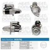 Starter 12 V 1,4 kW MEAT & DORIA 5035782