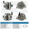 Generator 14 V MEAT & DORIA 5535999