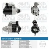 Starter 12 V 0,8 kW MEAT & DORIA 5040585