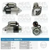 Luftmassenmesser MEAT & DORIA 86169