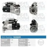 Starter 12 V 1,4 kW MEAT & DORIA 5020699