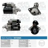 Starter 12 V 1,1 kW MEAT & DORIA 5010465