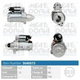 Starter 12 V 1,7 kW MEAT & DORIA 5040573