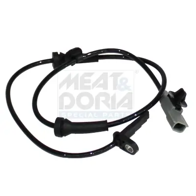 Sensor, Raddrehzahl Vorderachse Hinterachse MEAT & DORIA 901245