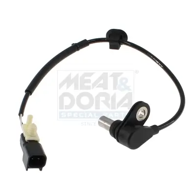 Sensor, Raddrehzahl Hinterachse links MEAT & DORIA 901246