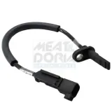 Sensor, Raddrehzahl Vorderachse MEAT & DORIA 901251