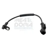 Sensor, Raddrehzahl Vorderachse MEAT & DORIA 901252