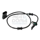 Sensor, Raddrehzahl Hinterachse MEAT & DORIA 901257