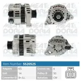 Generator 14 V MEAT & DORIA 5520525