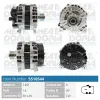 Generator 14 V MEAT & DORIA 5510544