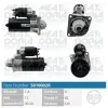 Starter 12 V 1,4 kW MEAT & DORIA 5010002R