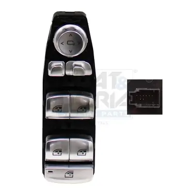 Schalter, Fensterheber 12 V vorne links MEAT & DORIA 26681 Bild Schalter, Fensterheber 12 V vorne links MEAT & DORIA 26681