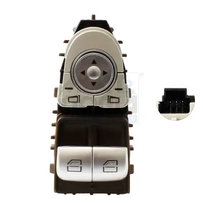 Schalter, Fensterheber vorne links MEAT & DORIA 26709 Bild Schalter, Fensterheber vorne links MEAT & DORIA 26709