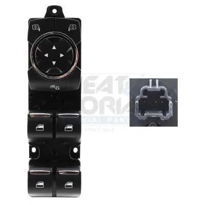 Schalter, Fensterheber vorne links MEAT & DORIA 26721 Bild Schalter, Fensterheber vorne links MEAT & DORIA 26721