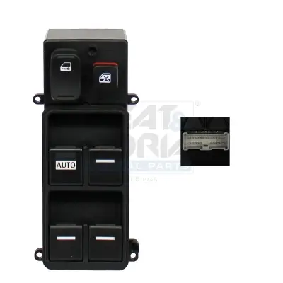 Schalter, Fensterheber 12 V vorne links MEAT & DORIA 26732 Bild Schalter, Fensterheber 12 V vorne links MEAT & DORIA 26732