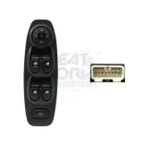 Schalter, Fensterheber 12 V vorne links MEAT & DORIA 26741