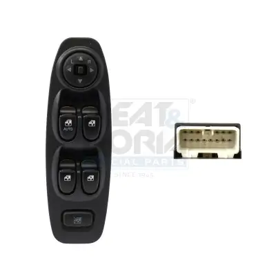 Schalter, Fensterheber 12 V vorne links MEAT & DORIA 26741 Bild Schalter, Fensterheber 12 V vorne links MEAT & DORIA 26741