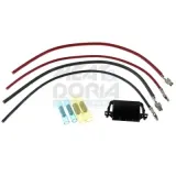 Warnkontakt, Bremsbelagverschleiß Vorderachse rechts Vorderachse links MEAT & DORIA 212097