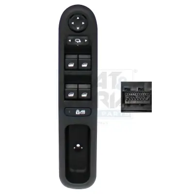 Schalter, Fensterheber vorne links MEAT & DORIA 26789 Bild Schalter, Fensterheber vorne links MEAT & DORIA 26789