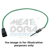 Sensor, Abgastemperatur vorne MEAT & DORIA 12517E