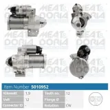 Starter 12 V 1,9 kW MEAT & DORIA 5010952