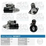 Starter 12 V 2,5 kW MEAT & DORIA 5010977