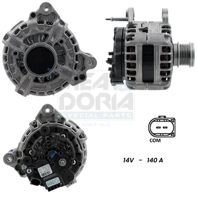 Generator 14 V MEAT & DORIA 55101354G