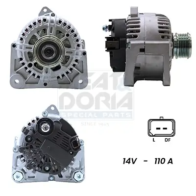 Generator 14 V MEAT & DORIA 55101410G
