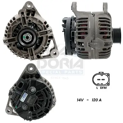 Generator 14 V MEAT & DORIA 5510684G Bild Generator 14 V MEAT & DORIA 5510684G