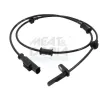 Sensor, Raddrehzahl 1. Hinterachse MEAT & DORIA 901452