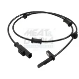 Sensor, Raddrehzahl 1. Hinterachse MEAT & DORIA 901452