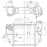 Ladeluftkühler MEAT & DORIA 995003