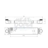 Ladeluftkühler MEAT & DORIA 995006