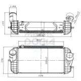 Ladeluftkühler MEAT & DORIA 995038