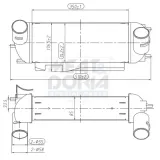 Ladeluftkühler MEAT & DORIA 995040