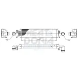 Ladeluftkühler MEAT & DORIA 995090