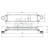 Ladeluftkühler MEAT & DORIA 995094